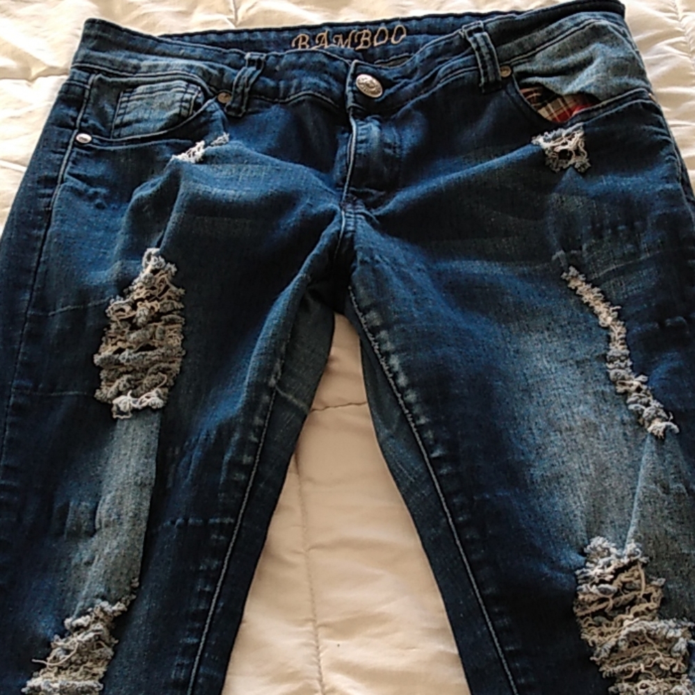 Ripped jeans